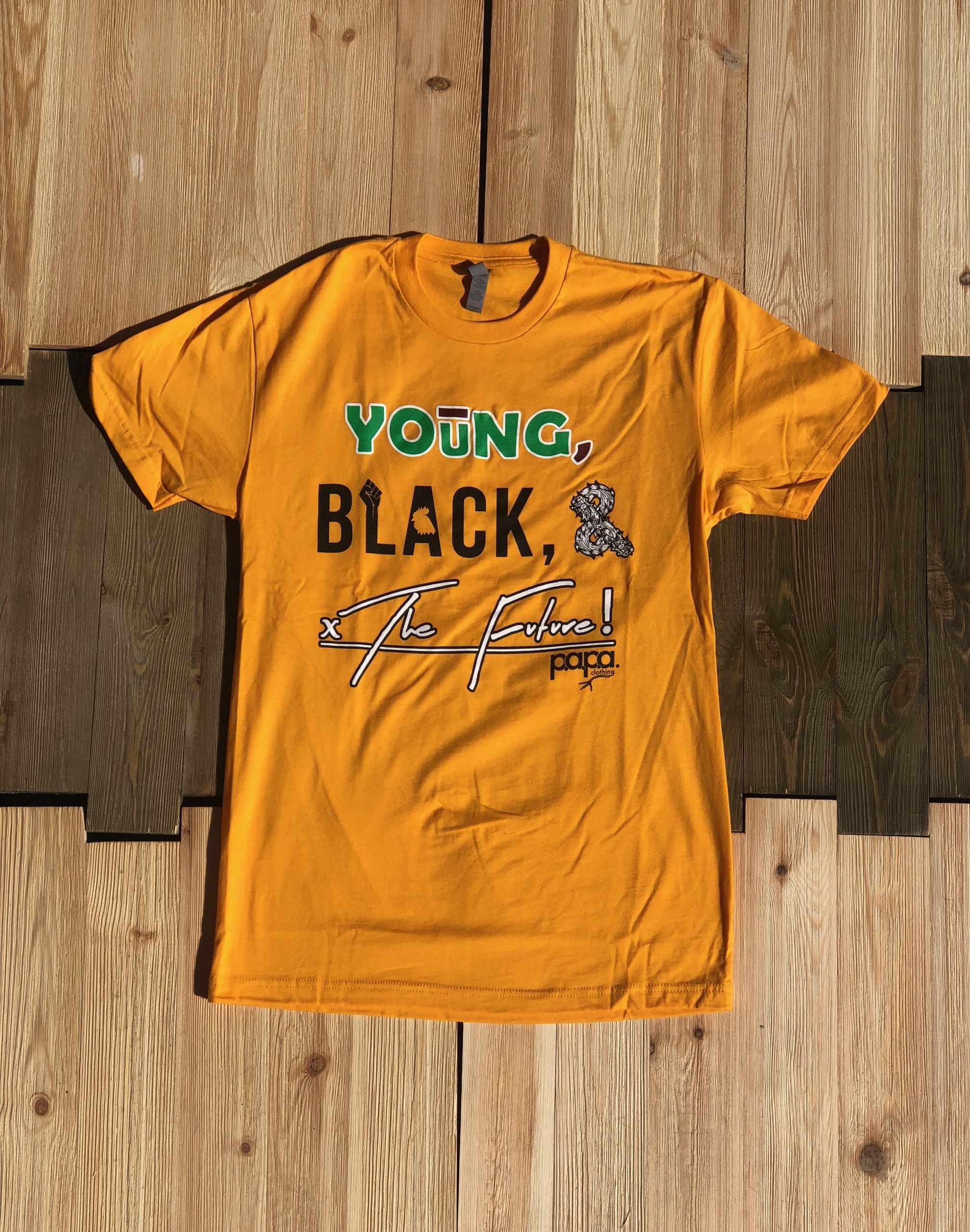 Gold YB&F T-shirt